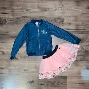 Hello Kitty Jacket & Skirt Outfit